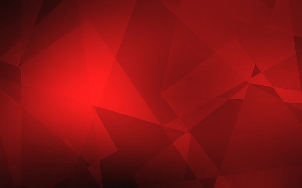 红色光效创意几何形状