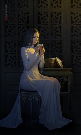 中国古典美女思考