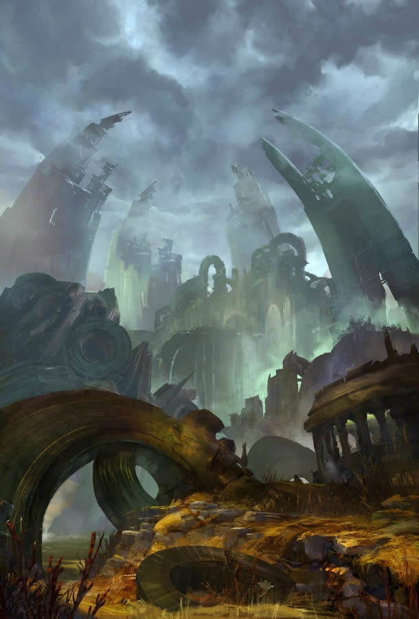 魔幻科幻小说插画素材免费下载_觅元素