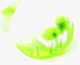 绿色荧光绿高清合成效果