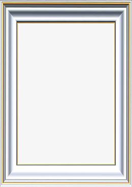 银色金属质感高清边框