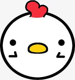 太空小鸡漫画卡通图片