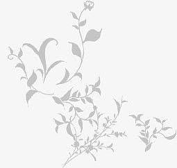 银灰色叶片花纹淘宝促销