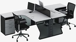 办公桌主题家具首页图片