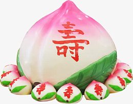 寿桃大寿图片设计