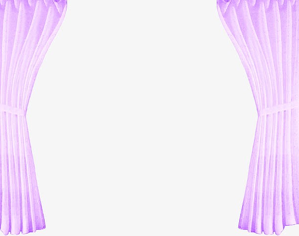 紫色梦幻舞台幕布