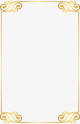 高端西式婚礼花纹边框