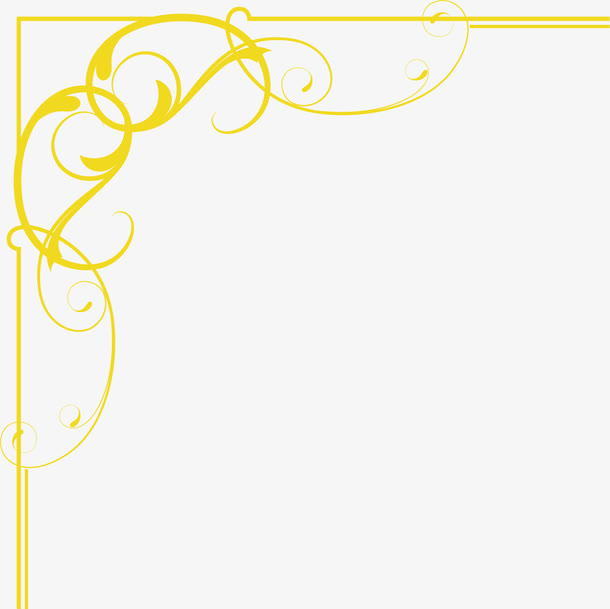 欧式精美花纹边框奢华