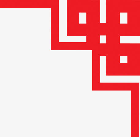 红色中式边框画框设计图片免抠素材免费下载_觅元素51yuansu.com