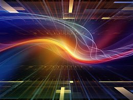 时尚科技炫光背景