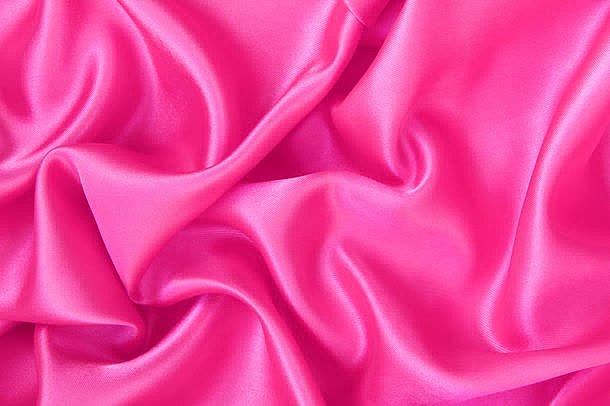 粉色的绸缎