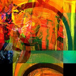 杂乱线条油漆背景