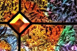 梦幻彩色玻璃背景