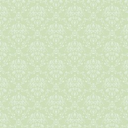 绿色背景下的白色花纹