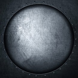 金属背景圆形边框