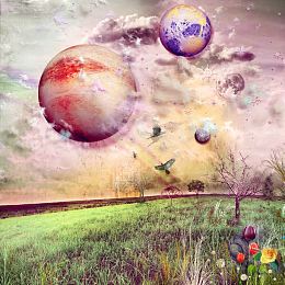 梦幻星空背景