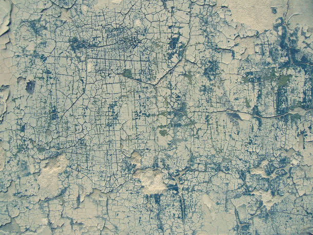 布满裂纹的墙壁背景