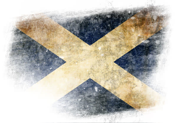 苏格兰国旗笔触背景素材免费下载_觅元素