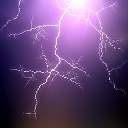雷电背景