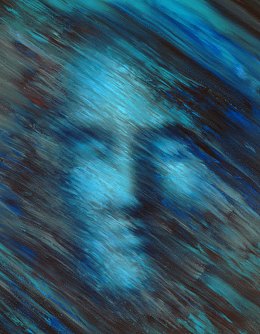 人物抽象油画
