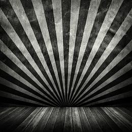 木板背景与放射图案背景