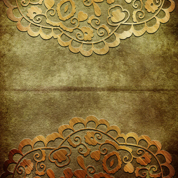 矢量花纹怀旧背景素材免费下载_觅元素