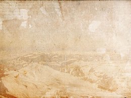 怀旧山脉风景画背景