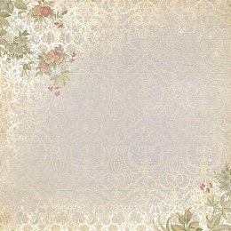 怀旧花纹背景边框