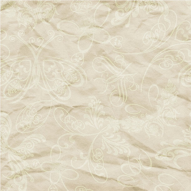 欧式花纹纸张背景素材