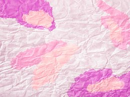 粉红色爱心纸张背景