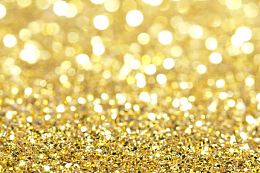 梦幻光斑与金属背景