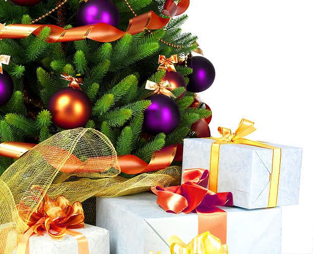 圣诞树和礼物