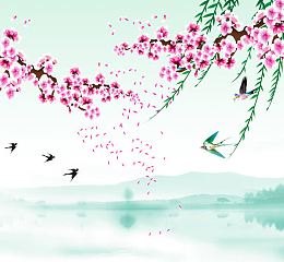 梅花主题封面素材
