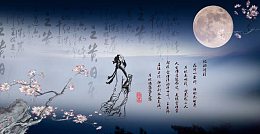 复古主题插画背景