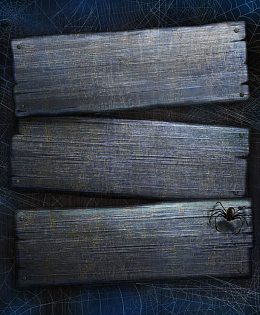 墙上的木板