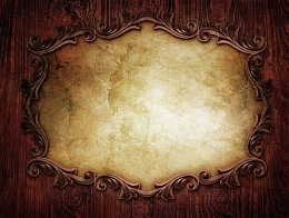 木纹壁纸方形欧式复古相框高清