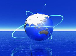 水上的地球创意高清