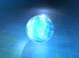 梦幻蓝色地球背景高清