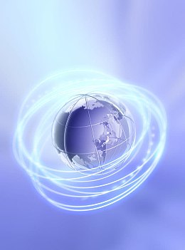 极光光环和地球高清