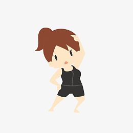 健身图片运动小人矢量图  卡通健