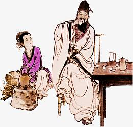 中国风古代大夫医疗