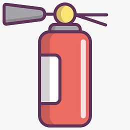 灭火器火灭火器保护安全安全警告
