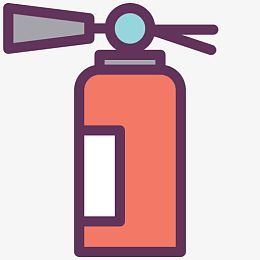 灭火器火灭火器保护安全安全警告