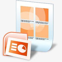 文档幻灯片图标