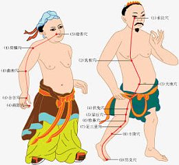 养生穴位图