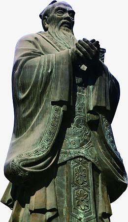 儒家雕塑孔子医院