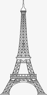 手绘巴黎埃菲尔铁塔