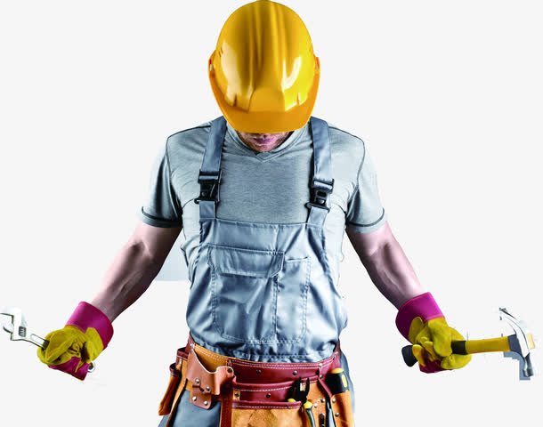 建筑工人海报设计免抠素材免费下载_觅元素51yuansu.com