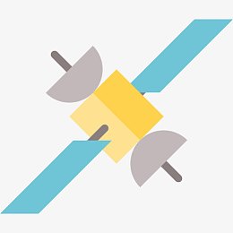 卫星地面站图标