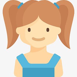 女孩图标